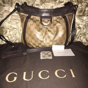 Authentic Gucci cross body bag